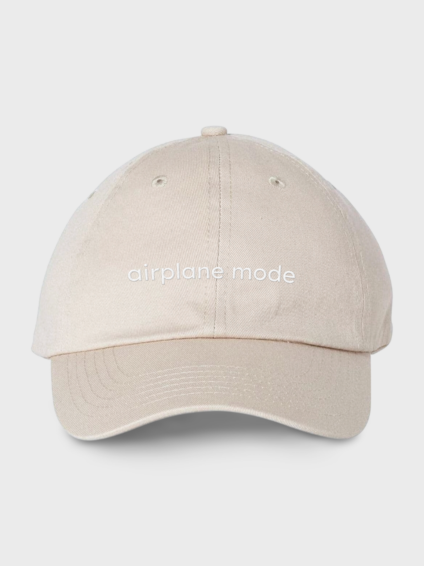 airplane mode hat - cream/white